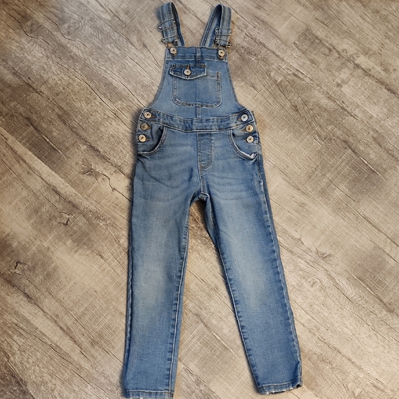 Zara Kids Blue Denim Jumpsuit - Picture 1 of 6